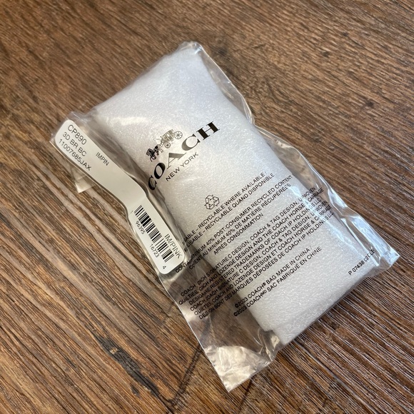 NWT Coach Pink Bear Bag Charm Keychain CP890 - Picture 8 of 10